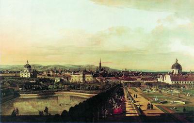 Вид Вены от Бельведера. 1759–1760