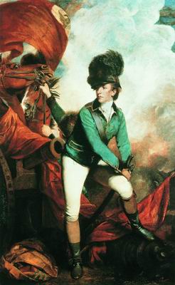 Полковник Бенестер Тарлтон. 1782