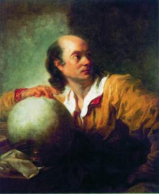 Портрет астронома Лаланда. 1776—1774