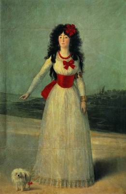 Портрет герцогини Каэтаны Альба. 1795