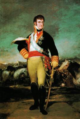 Король Фердинанд VII Испанский. Ок. 1814