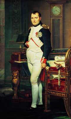 Наполеон в своем рабочем кабинете. 1812