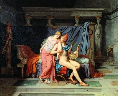 Любовь Париса и Елены. 1788