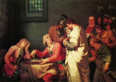 Конрадин Швабский и Фридрих Баденский в ожидании смертного приговора. 1784