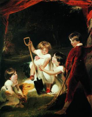 Дети семьи Ангерстайн. 1807