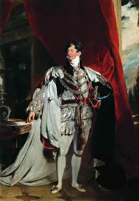 Портрет принца-регента, будущего короля Англии Георга IV. 1819