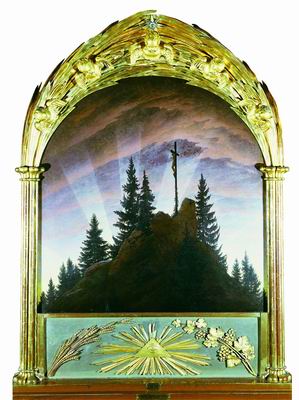 Крест в горах (Тетченский алтарь). 1807—1808