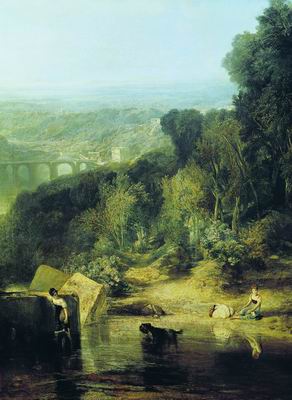 Переправа через ручей. 1815