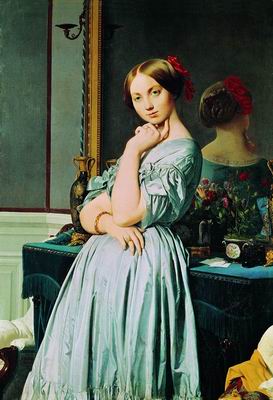 Портрет Луизы д’Оссонвиль. 1845