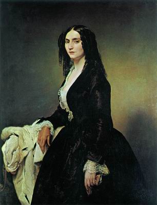 Певица Матильда Джува-Бранка. 1851