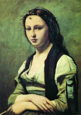 Женщина с жемчугом. 1860