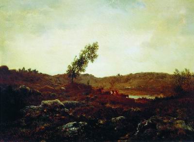 Вид в Барбизоне. Конец 1840-х