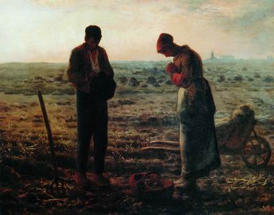 «Анжелюс» (Вечерняя молитва). 1857—1859