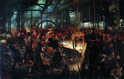 Железопрокатный завод. 1875