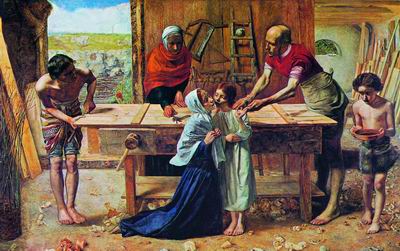 Христос в доме родителей. 1850