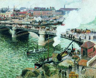 Руан. Мост Буальдьё. 1896