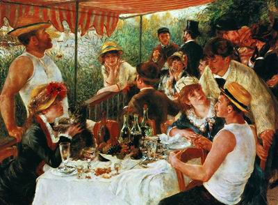 Завтрак гребцов. 1881