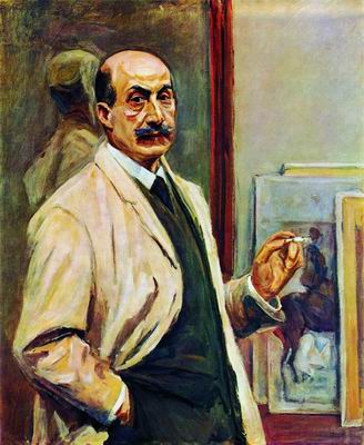Автопортрет. 1909—1910