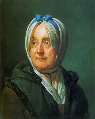 Портрет жены художника. 1776