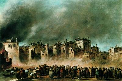 Пожар в квартале Сан Маркуола 1789—1790