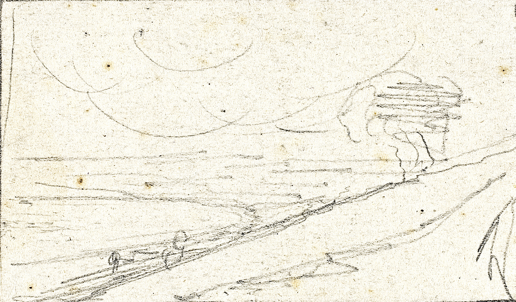 Левитан И.. У излучины реки. 1887