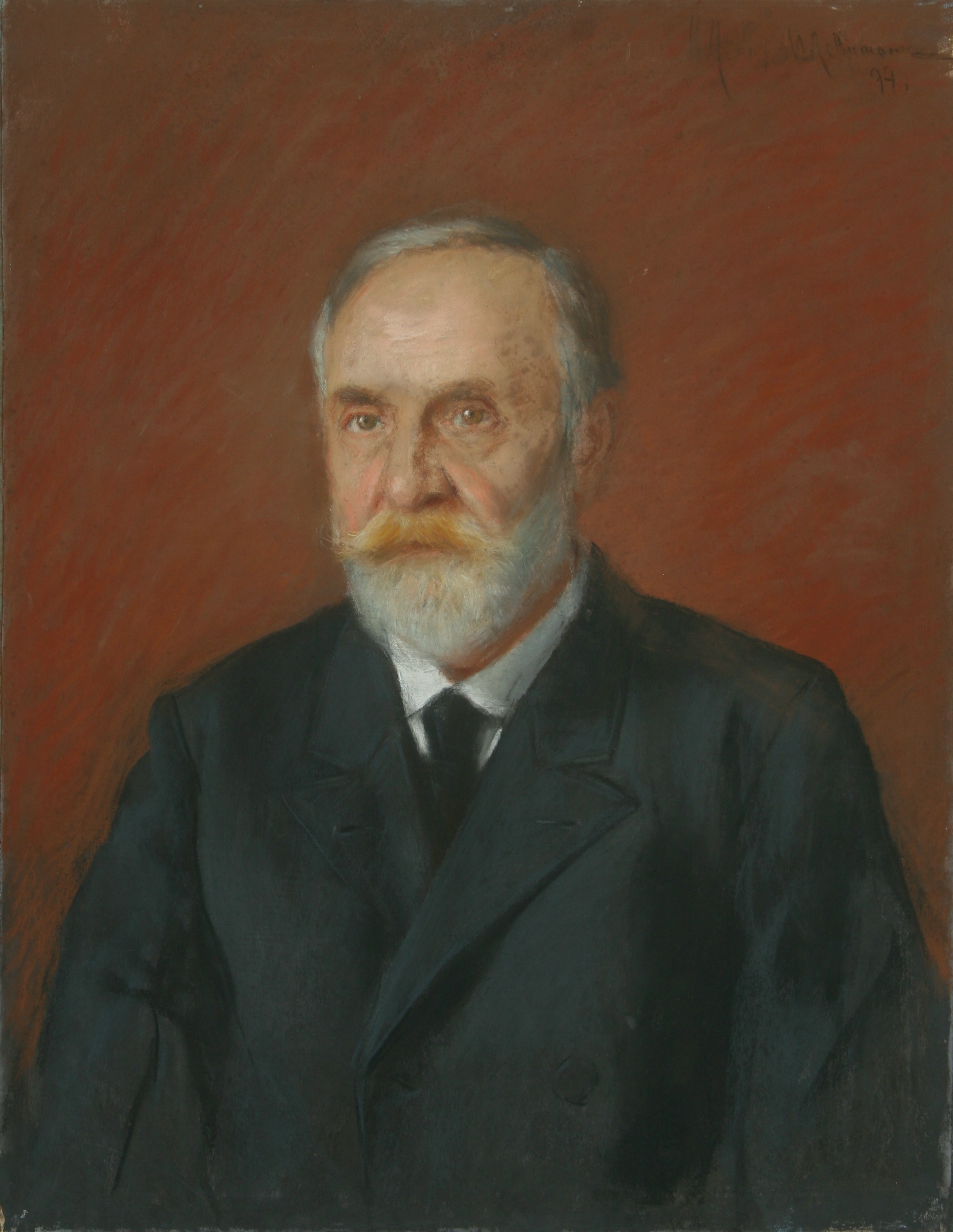 Левитан И.. Мужской портрет. 1894