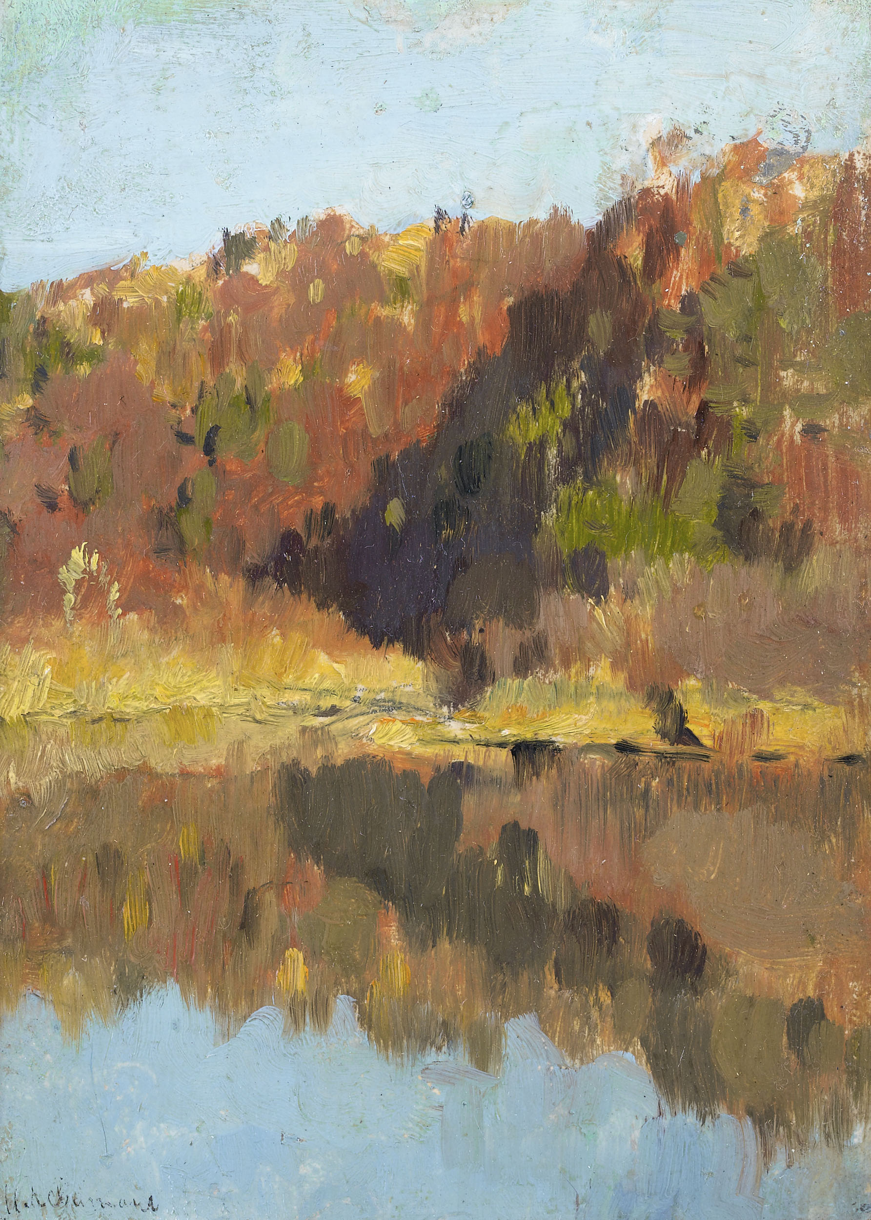 Левитан И.. Осенний пейзаж