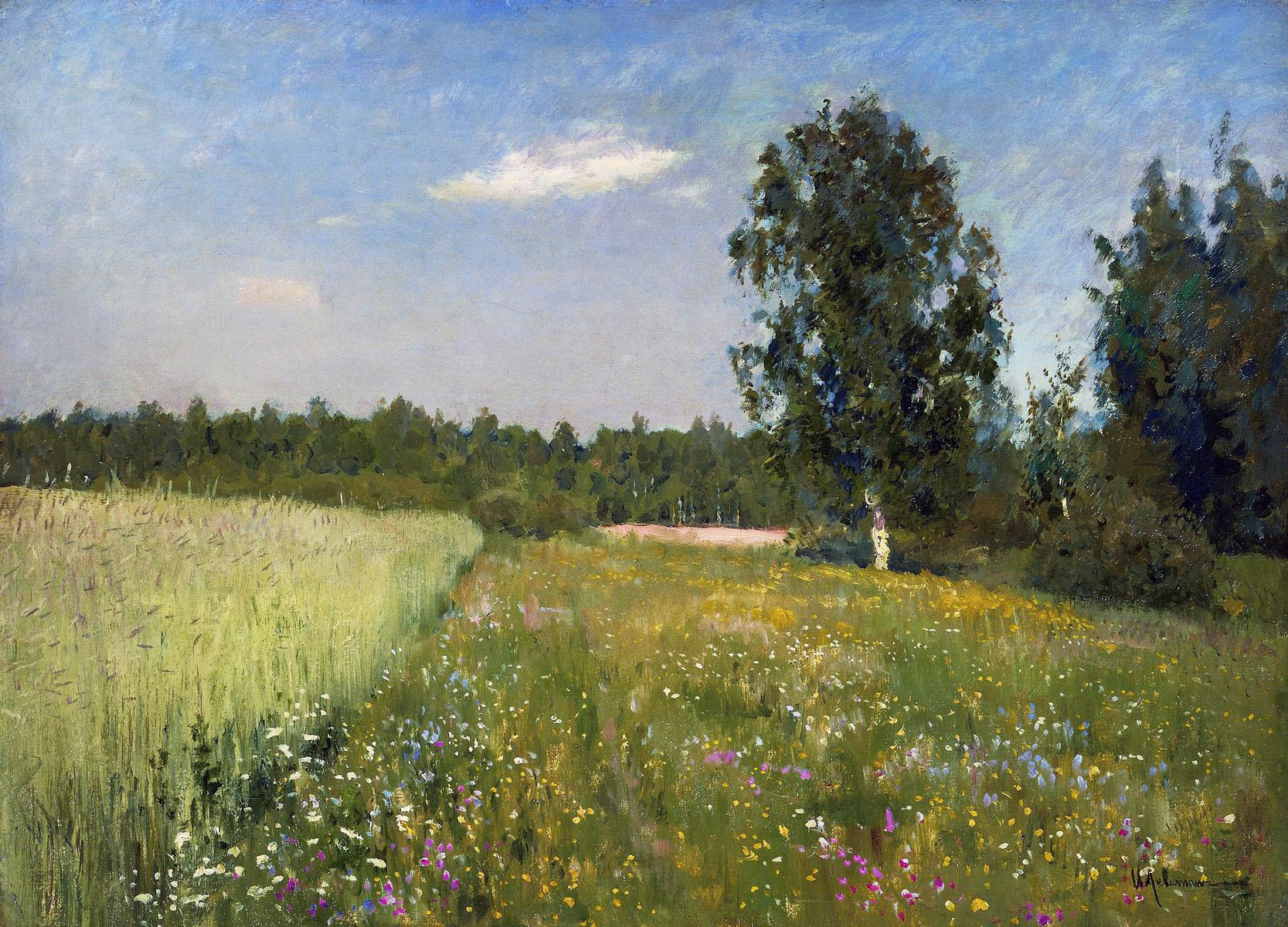 Левитан И.. Июньский день (Лето). 1890-е