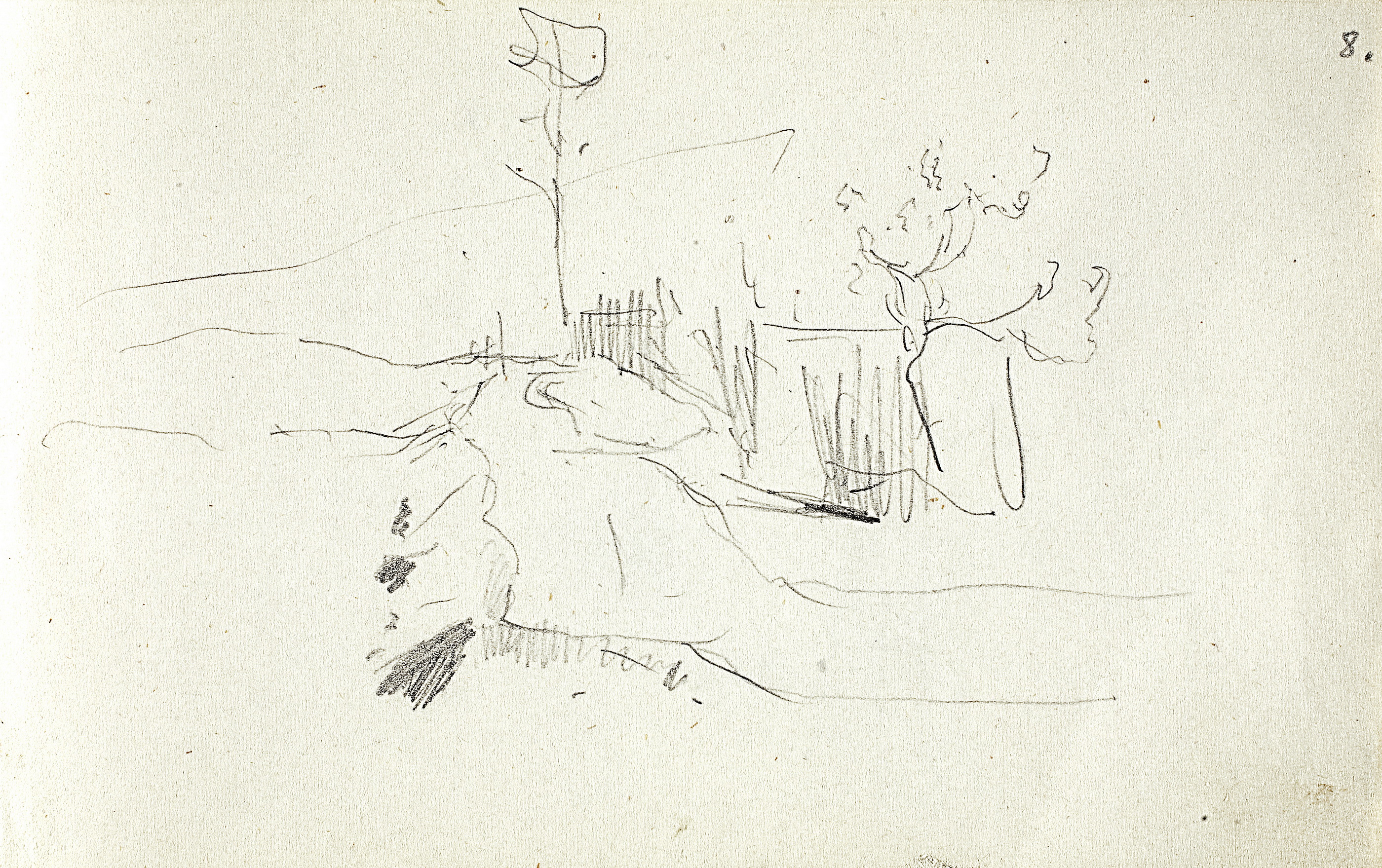 Левитан И.. Пейзаж близ Бордигеры. 1890