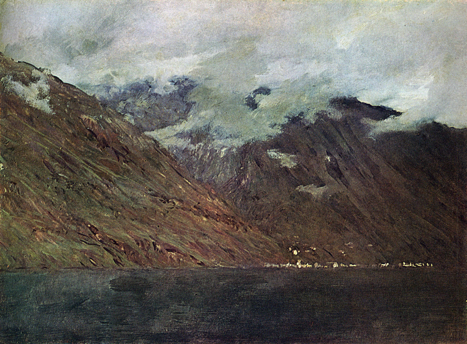 Левитан И.. Озеро Комо. 1894