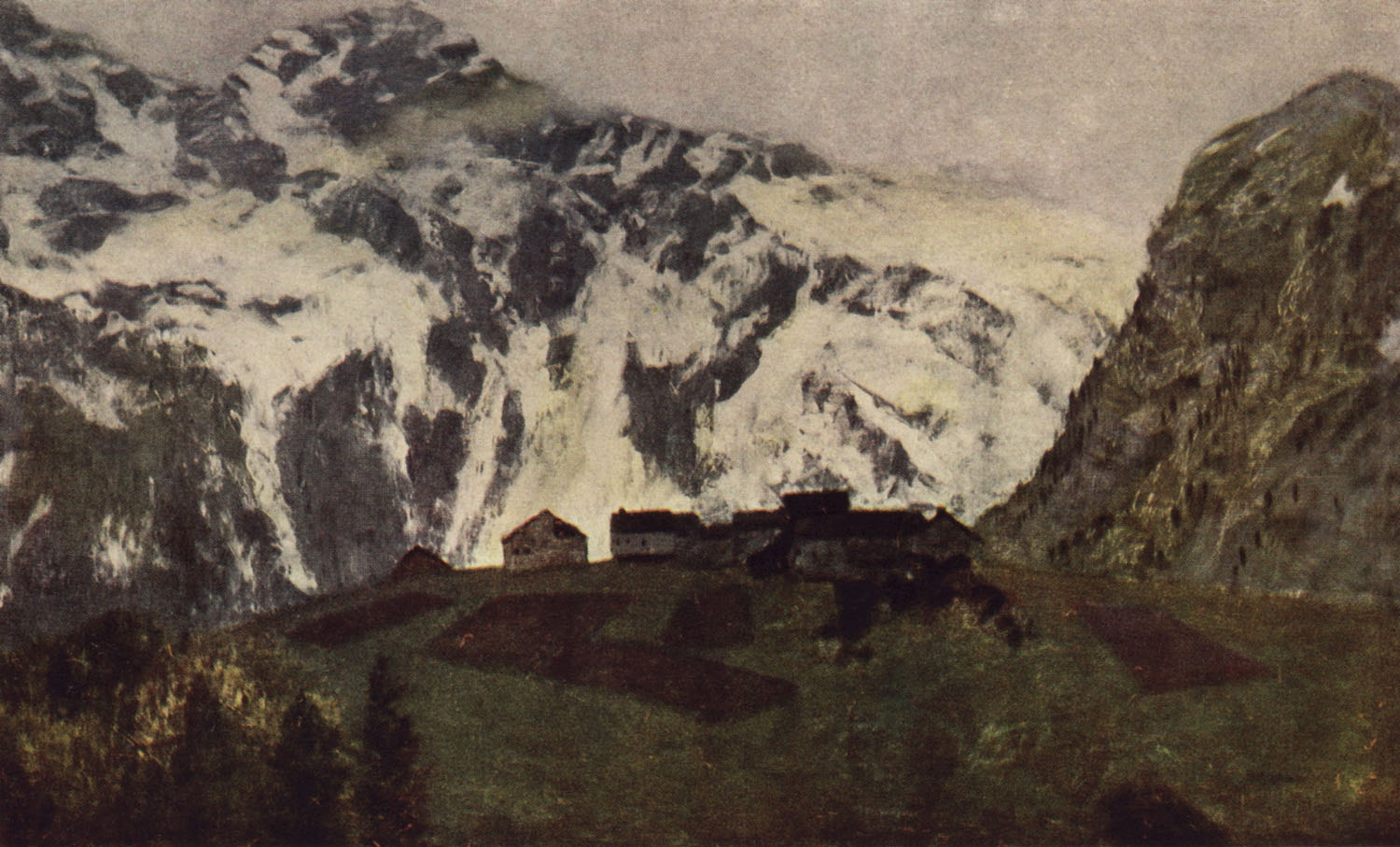 Левитан И.. В Альпах. 1897