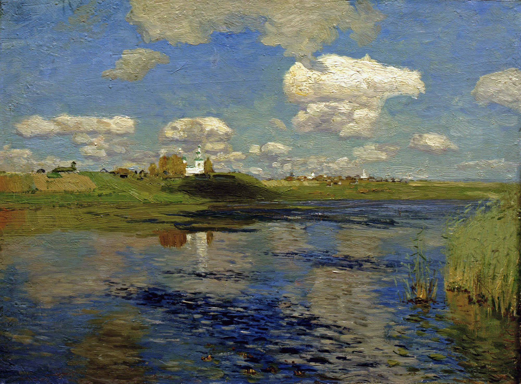 Левитан И.. Озеро. 1898-1899