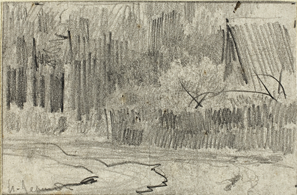Левитан И.. Первая зелень. Май. 1883