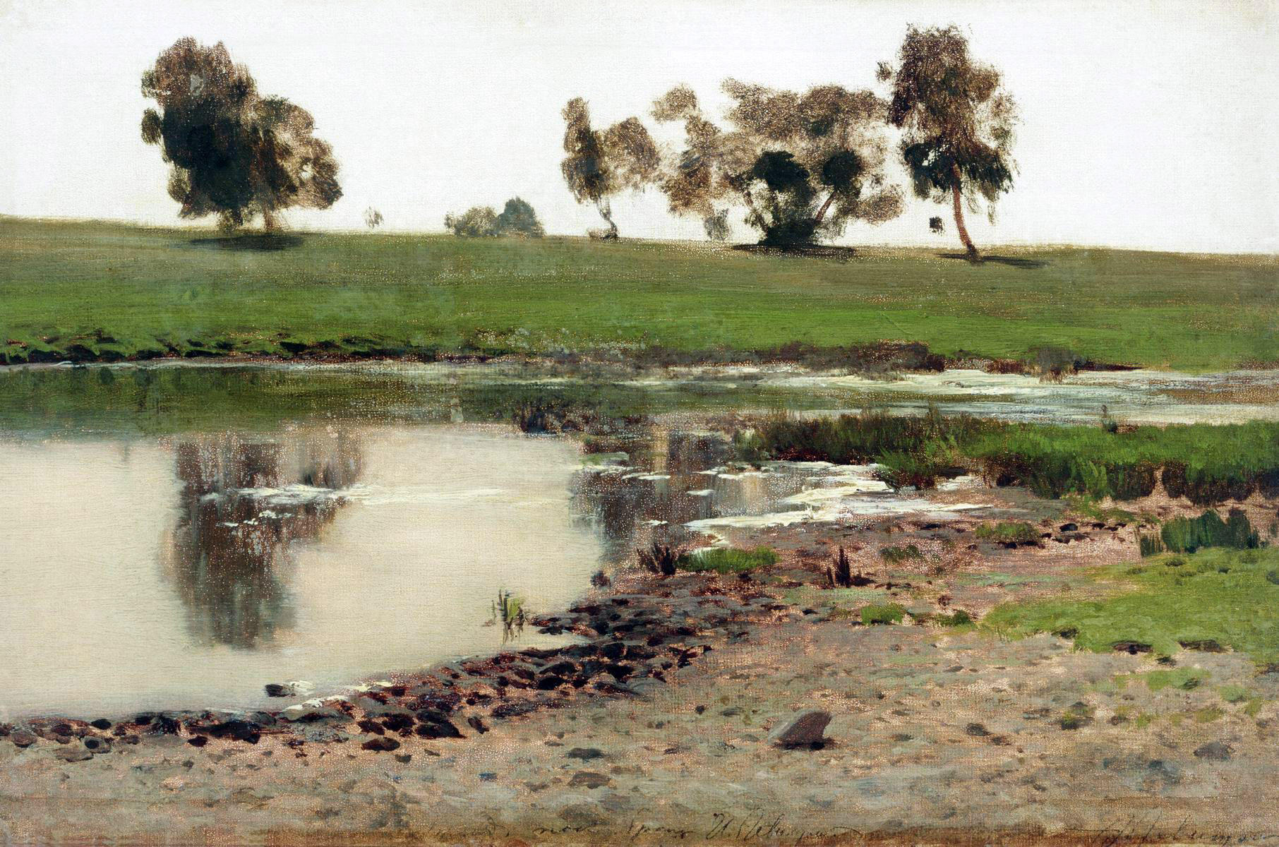 Левитан И.. Пейзаж. 1890-е