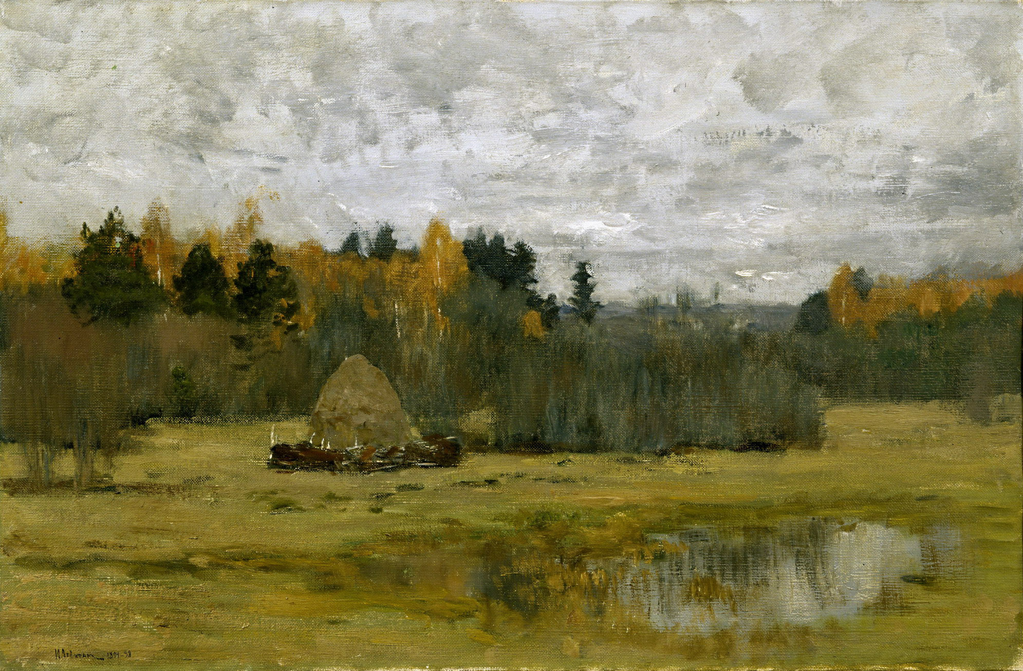 Левитан И.. Поздняя осень. 1894-1898