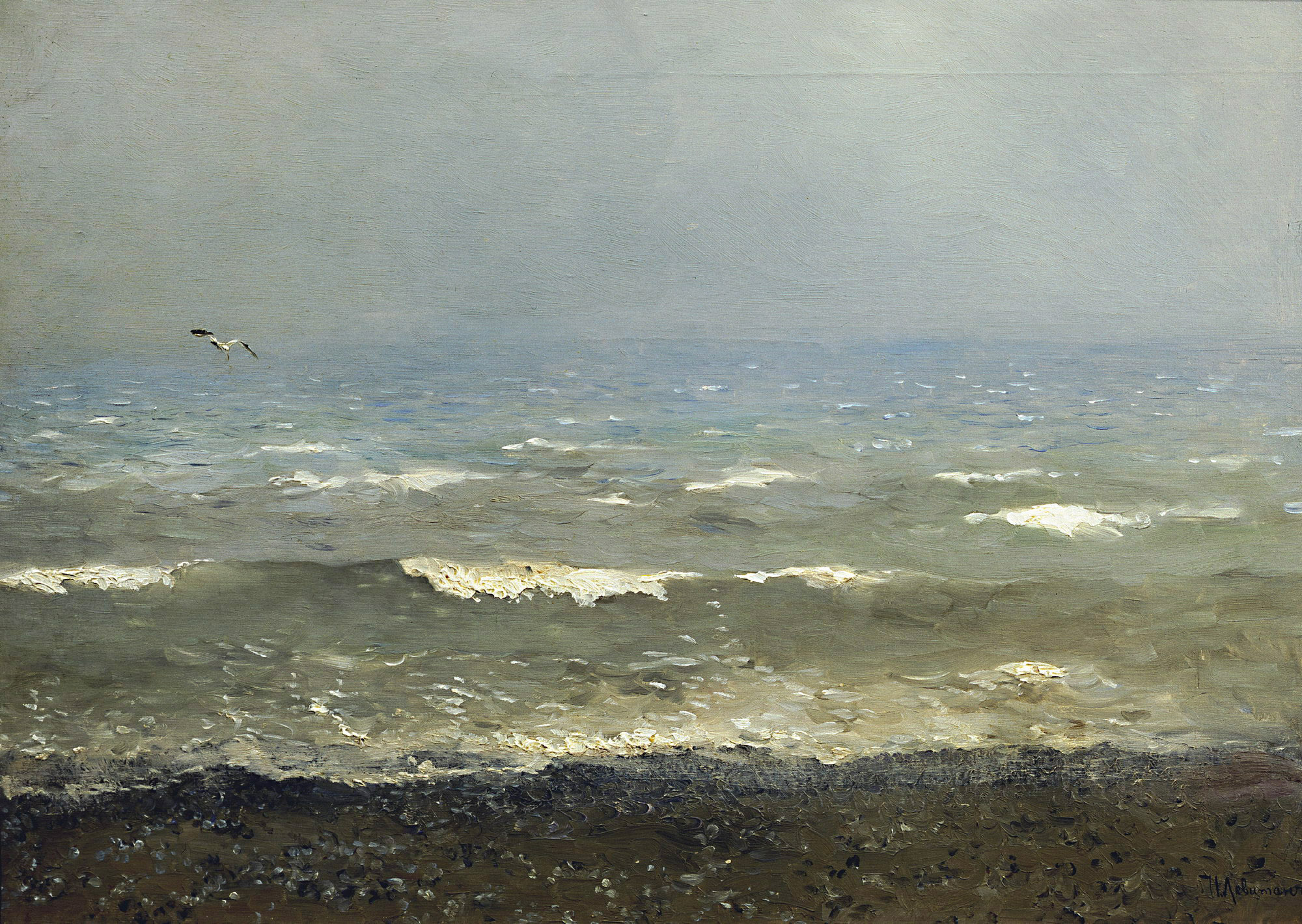Левитан И.. Берег Средиземного моря. 1890
