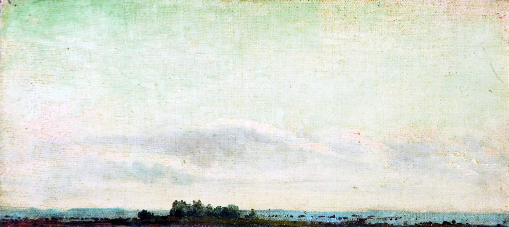 Левитан И.. Пейзаж. Дали. 1880-е