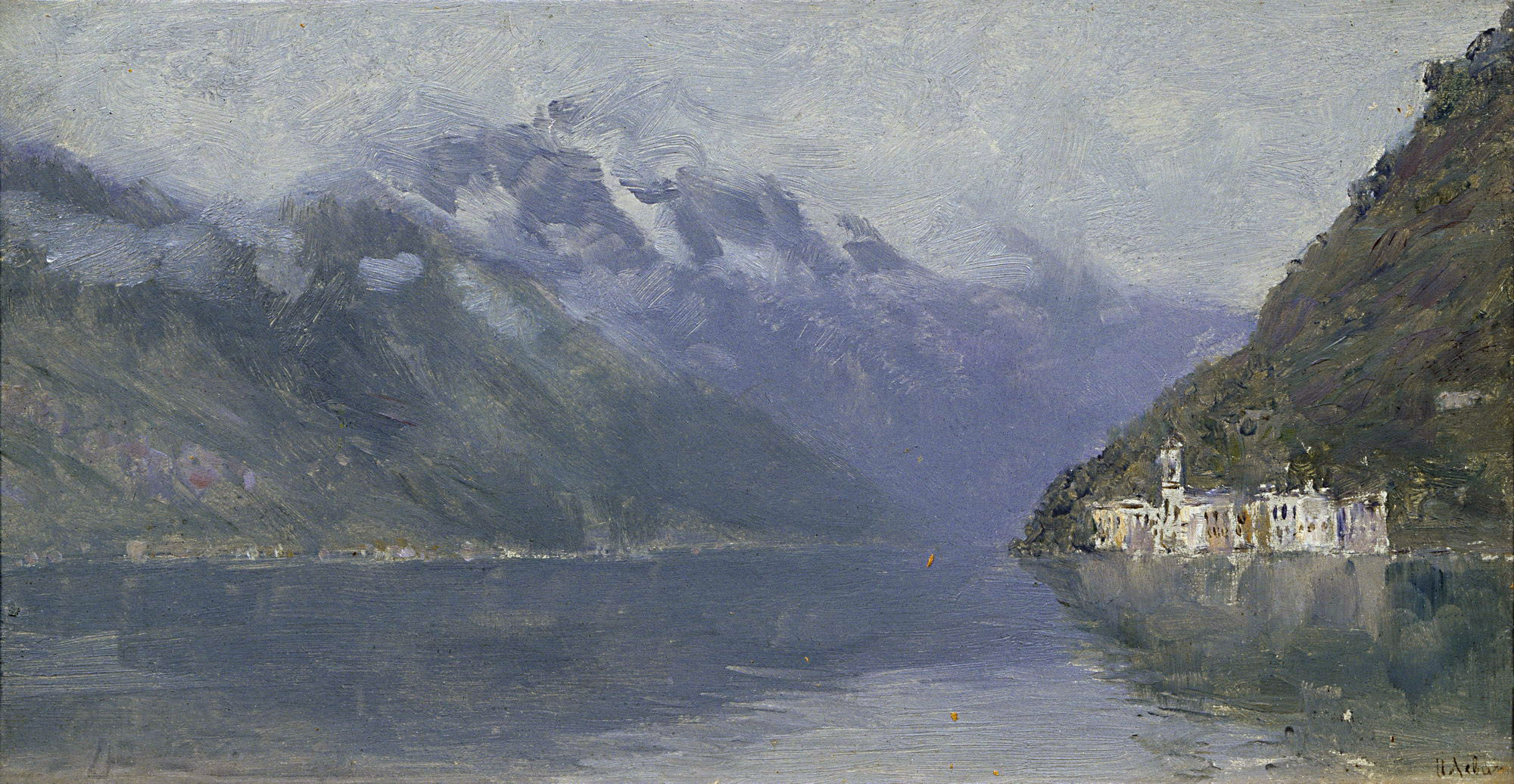 Левитан И.. Озеро Комо. 1894