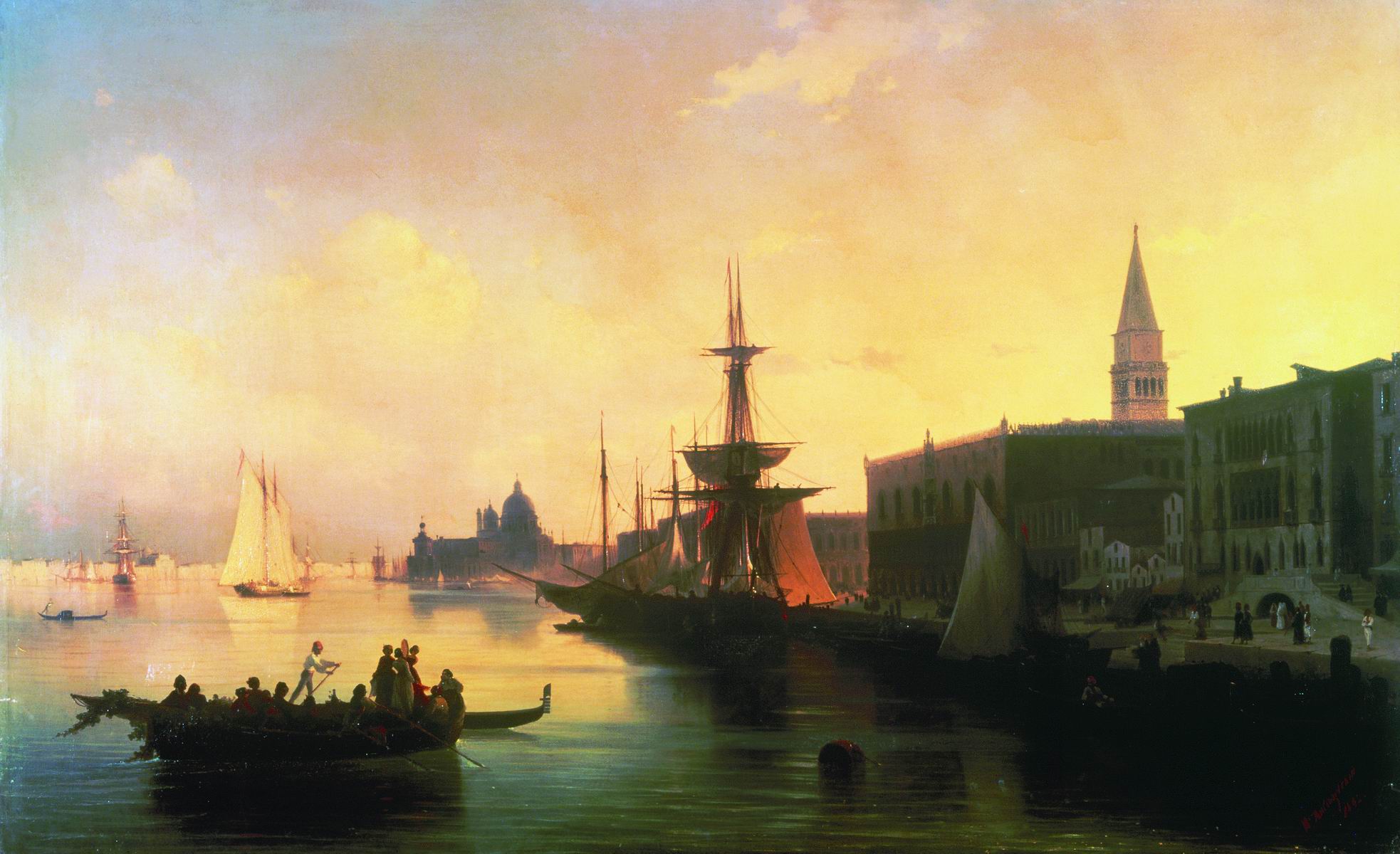 Айвазовский. Венеция. 1842