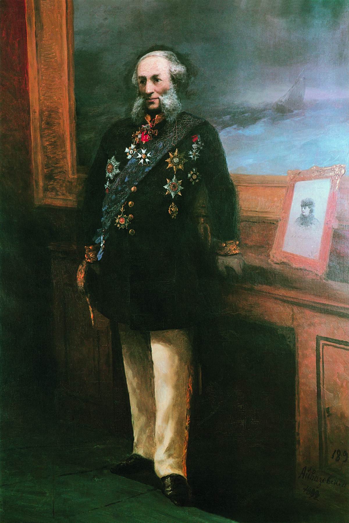 Айвазовский. Автопортрет. 1892