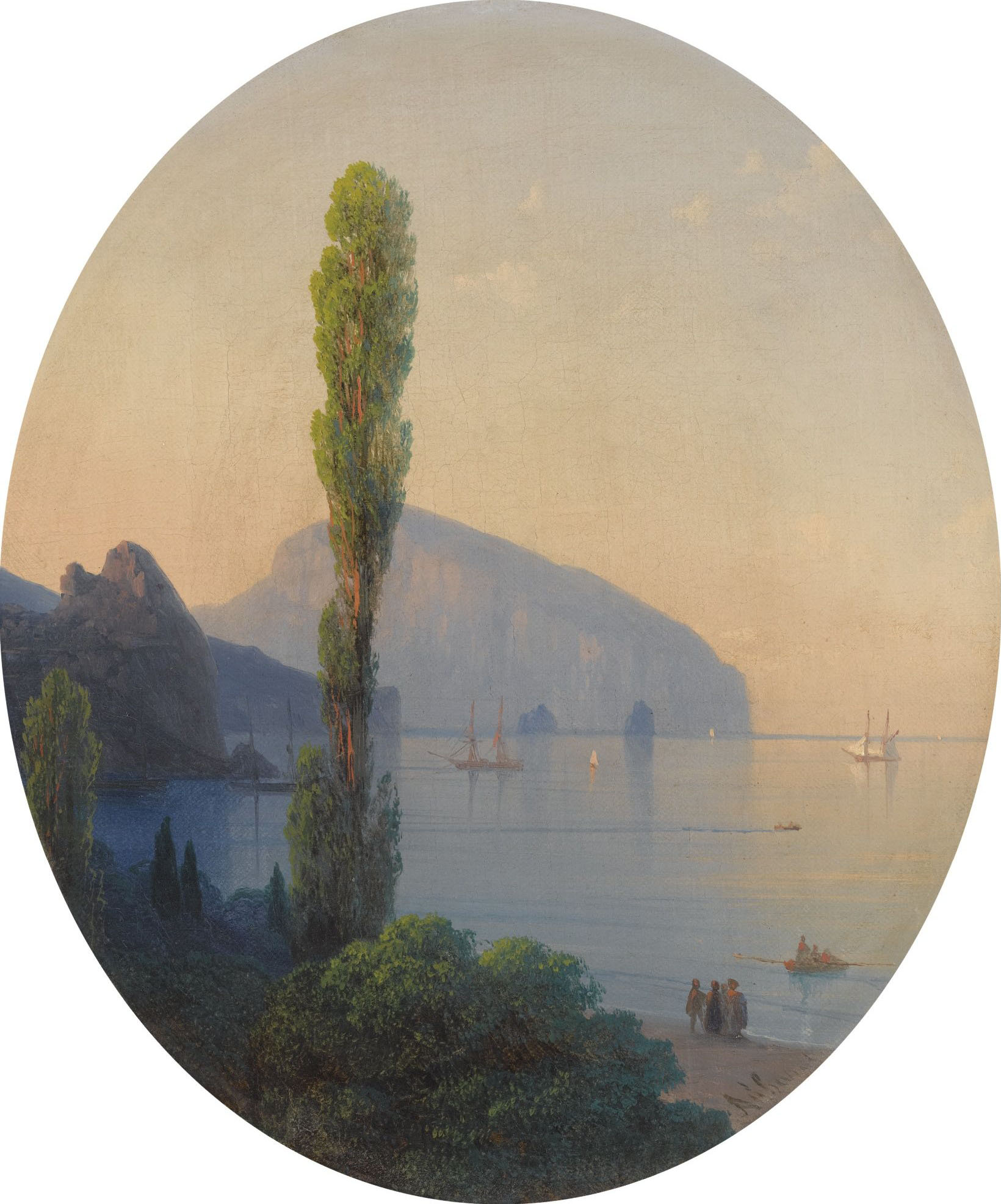 Айвазовский. Вид на Аю-Даг. 1869