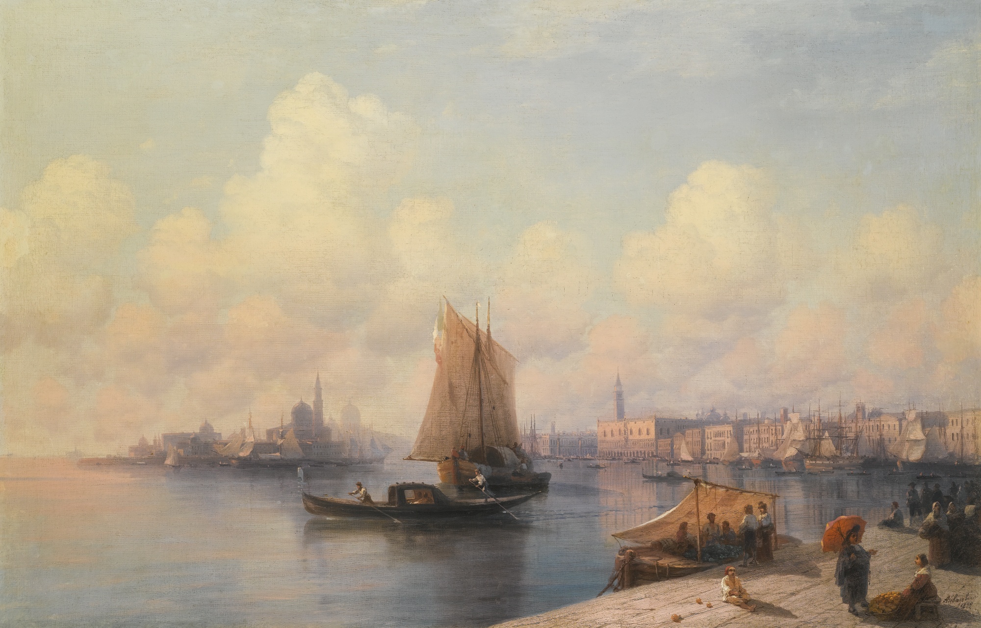 Айвазовский. Венеция. 1882
