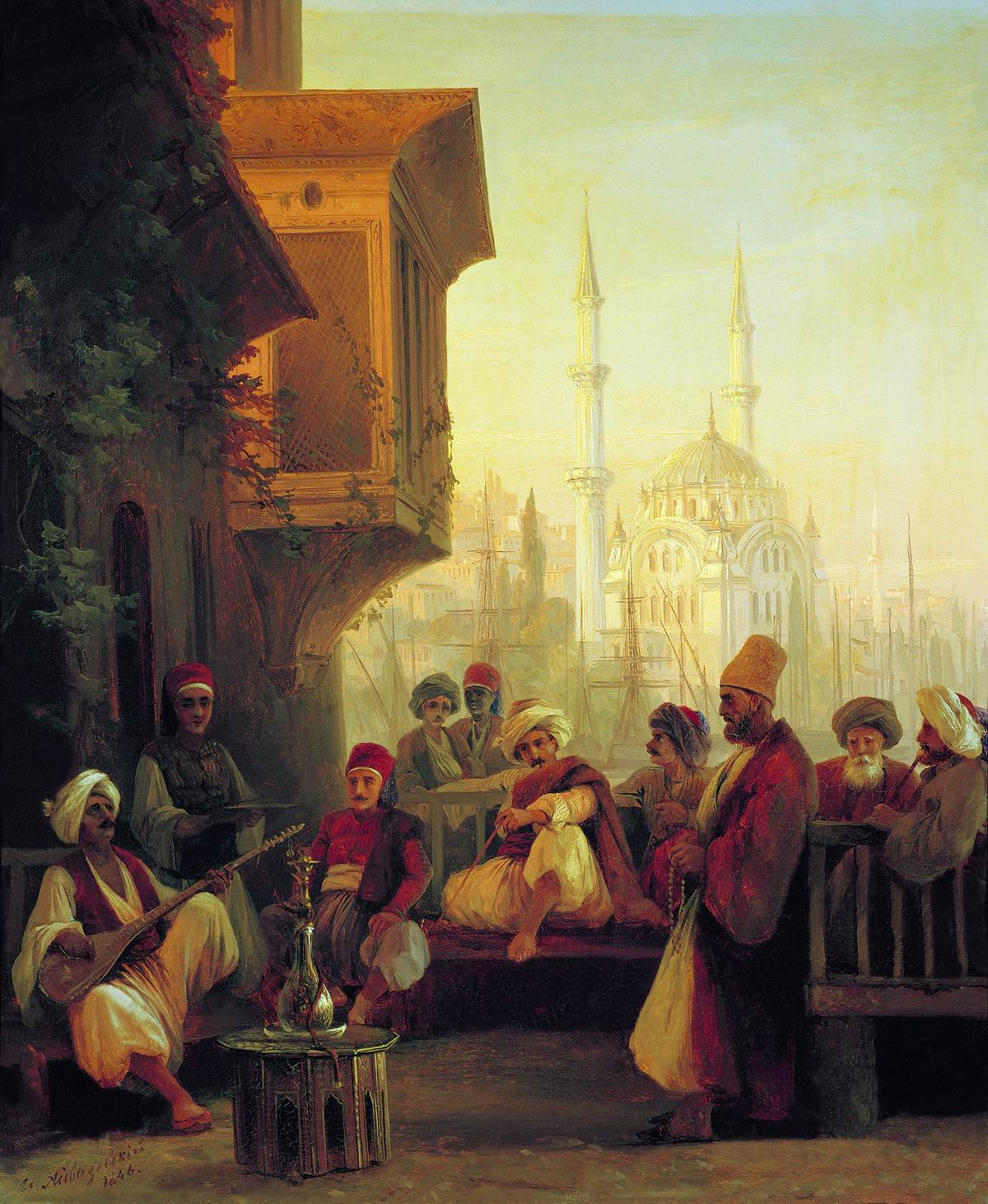 Айвазовский. Восточная сцена. 1846