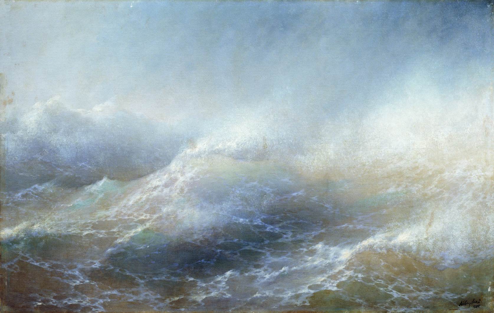 Айвазовский. Морской вид. 1895