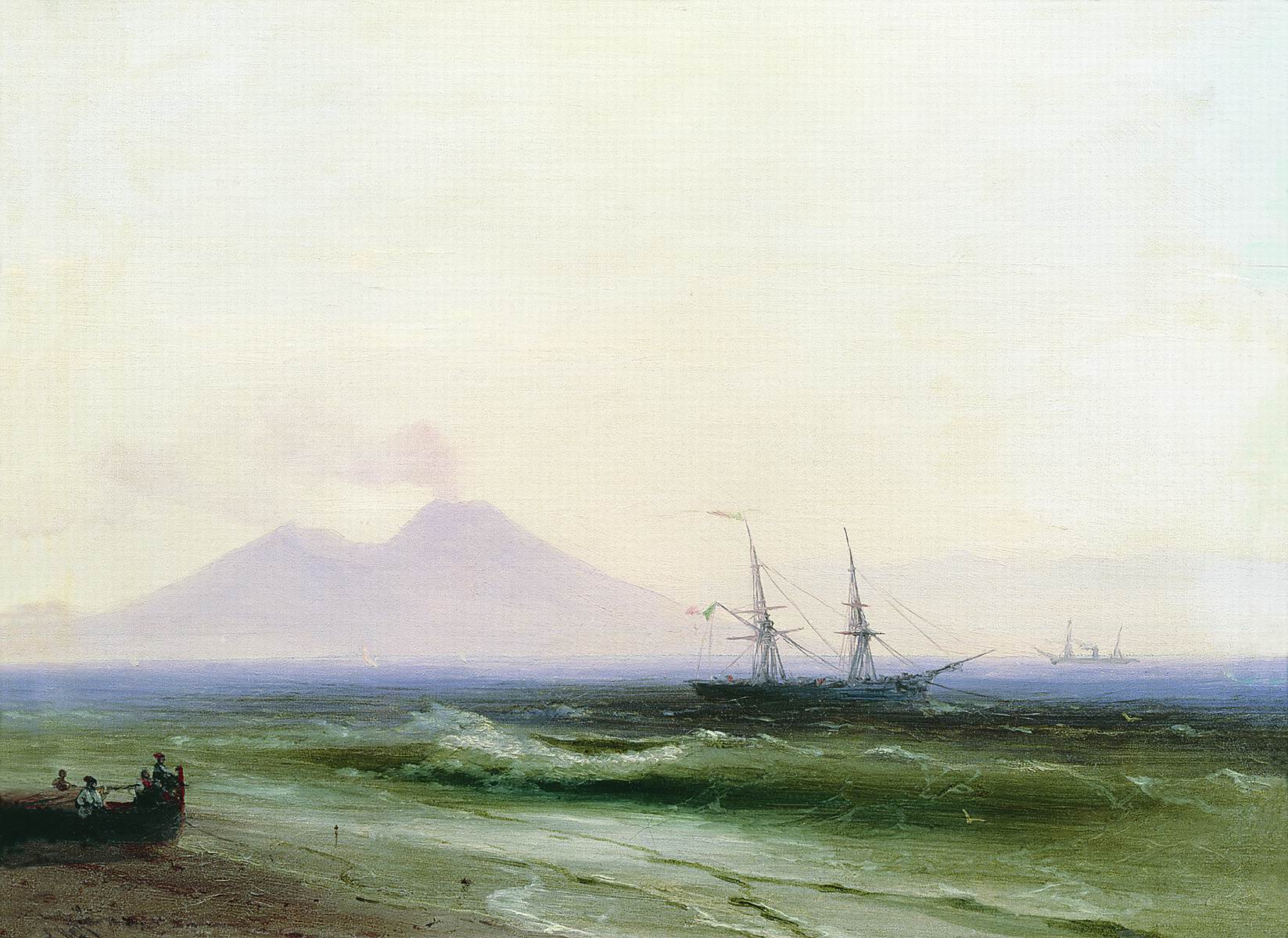 Айвазовский. Морской пейзаж. 1878