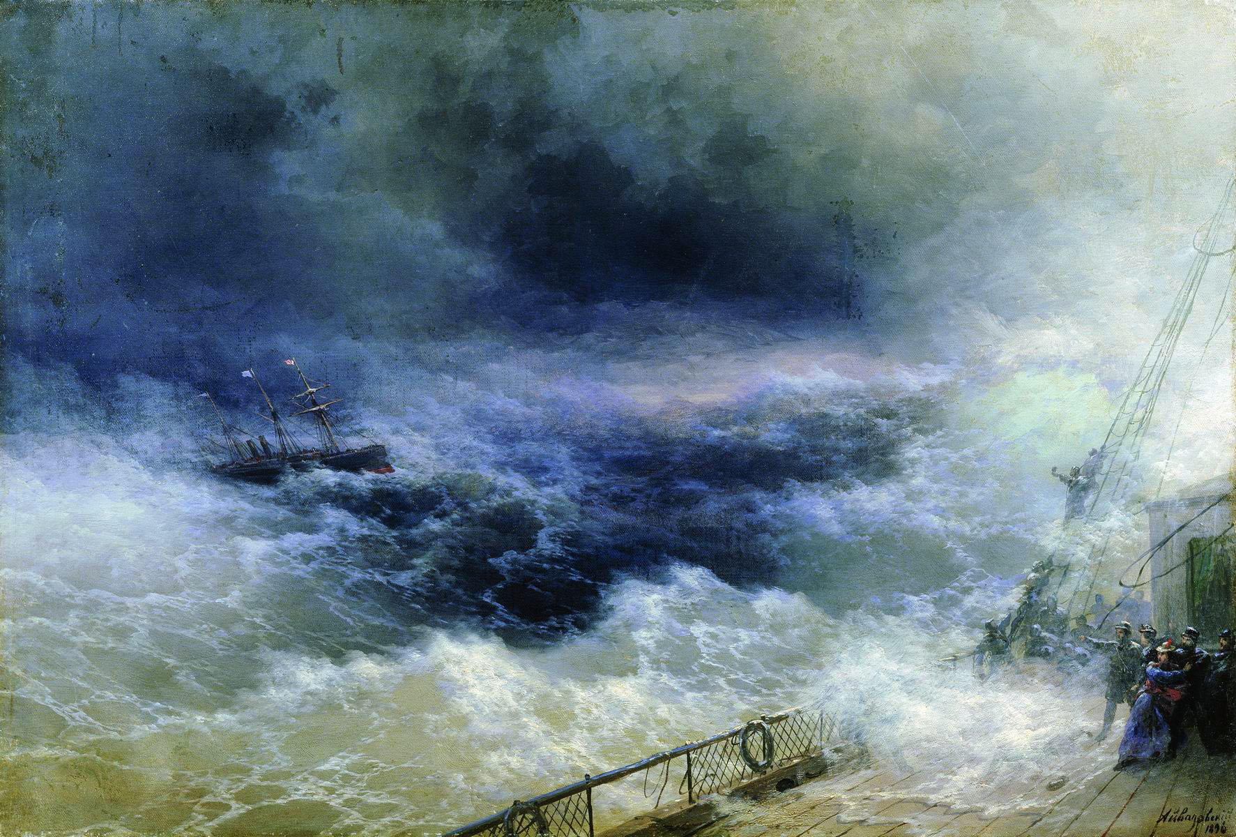 Айвазовский. Океан. 1896