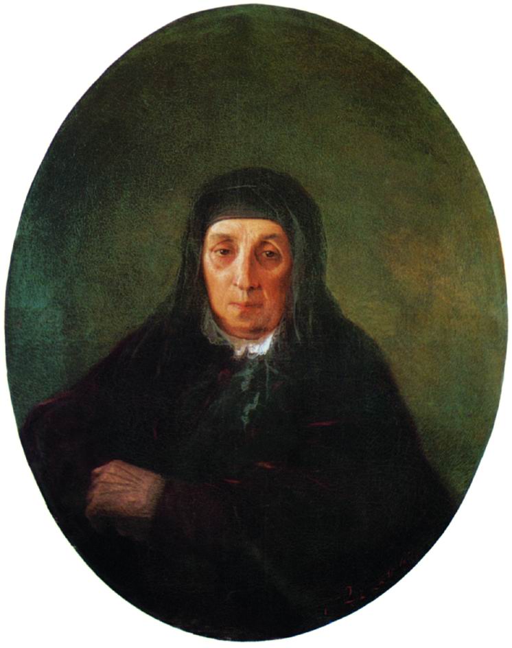 Айвазовский. Портрет бабушки художника Ашхен. 1858