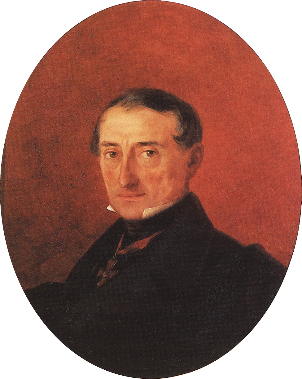 Айвазовский. Портрет А.И.Казначеева. 1847