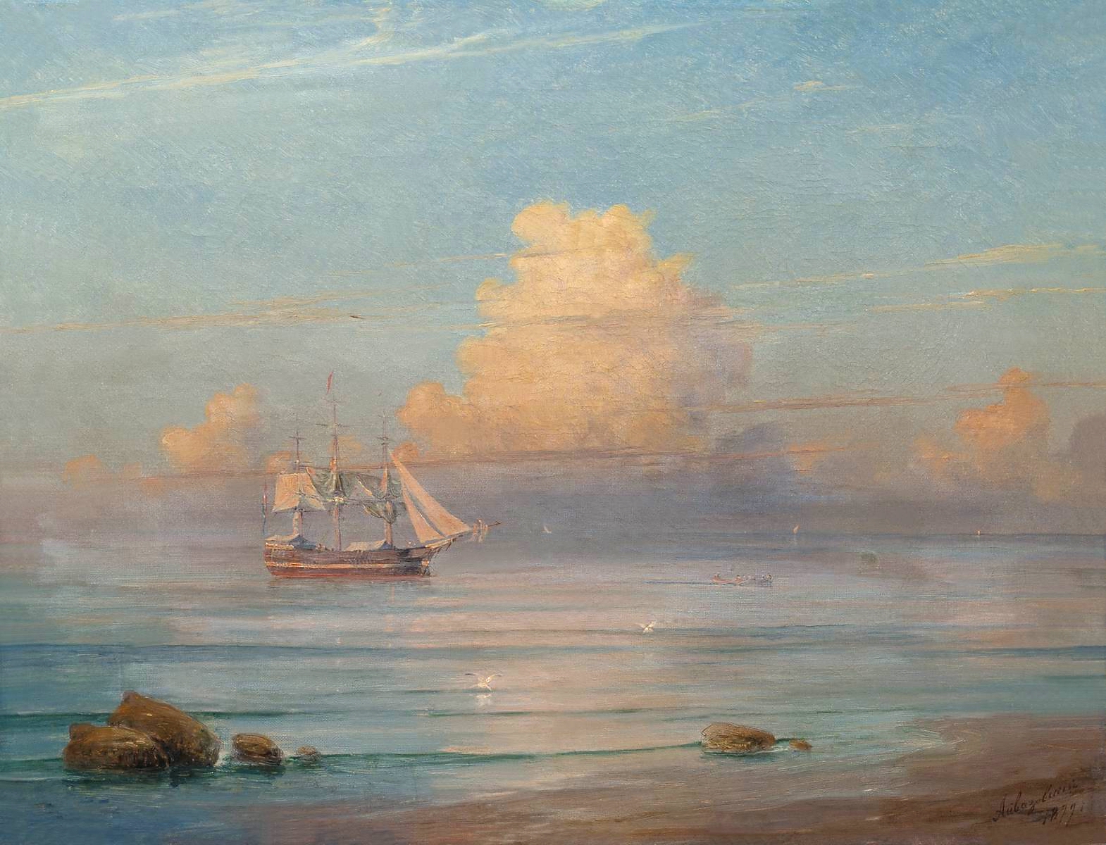 Айвазовский. Морской вид. 1899