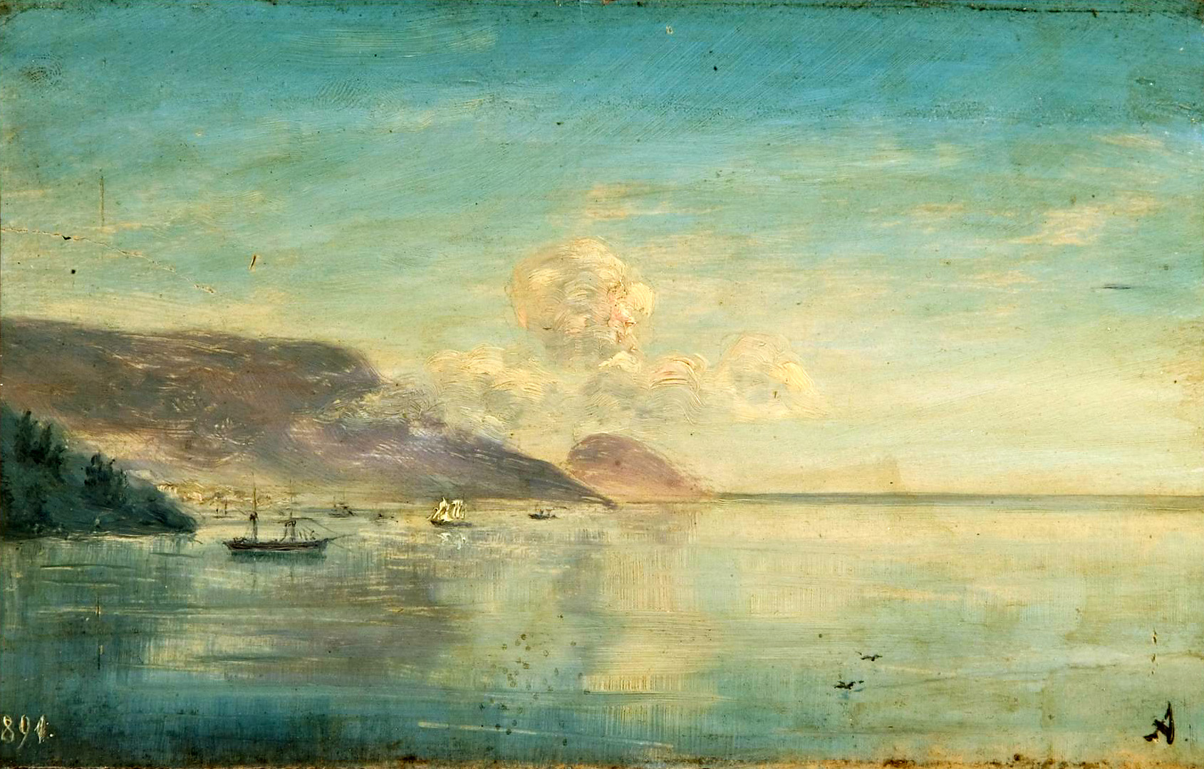 Айвазовский. Лагуна. 1891